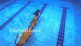 Super Long 3 Meters Dragon Tail Mermaid Merman Colour 4 Green Yellow