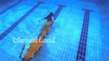 Super Long 3 Meters Dragon Tail Mermaid Merman Colour 2 Purple Green