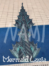 Super Long 3 Meters Dragon Tail Mermaid Merman Colour 1 Black Red Blue