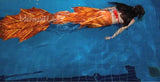 Super Long 3 Meters Dragon Tail Mermaid Merman Colour 5 Golden