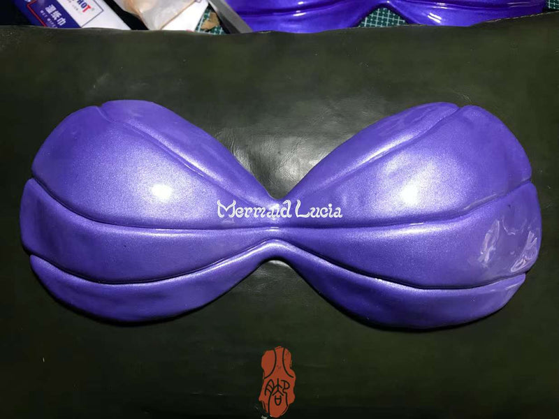 Mermaid Silicone Shell Bra Style 4 Little Mermaid Top Costume - Mermaid Lucia Patent Protected